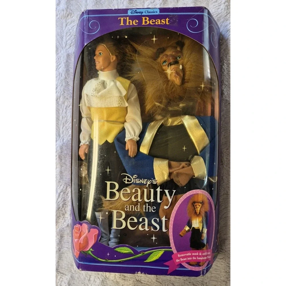 Vintage The Beast Disney Classics Beauty and The Beast Doll 1991 Mattel 2436